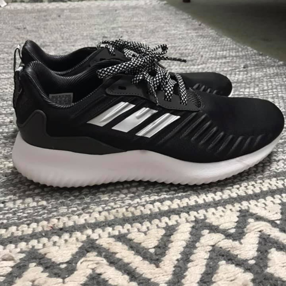 Black Adidas Alpha Bounce